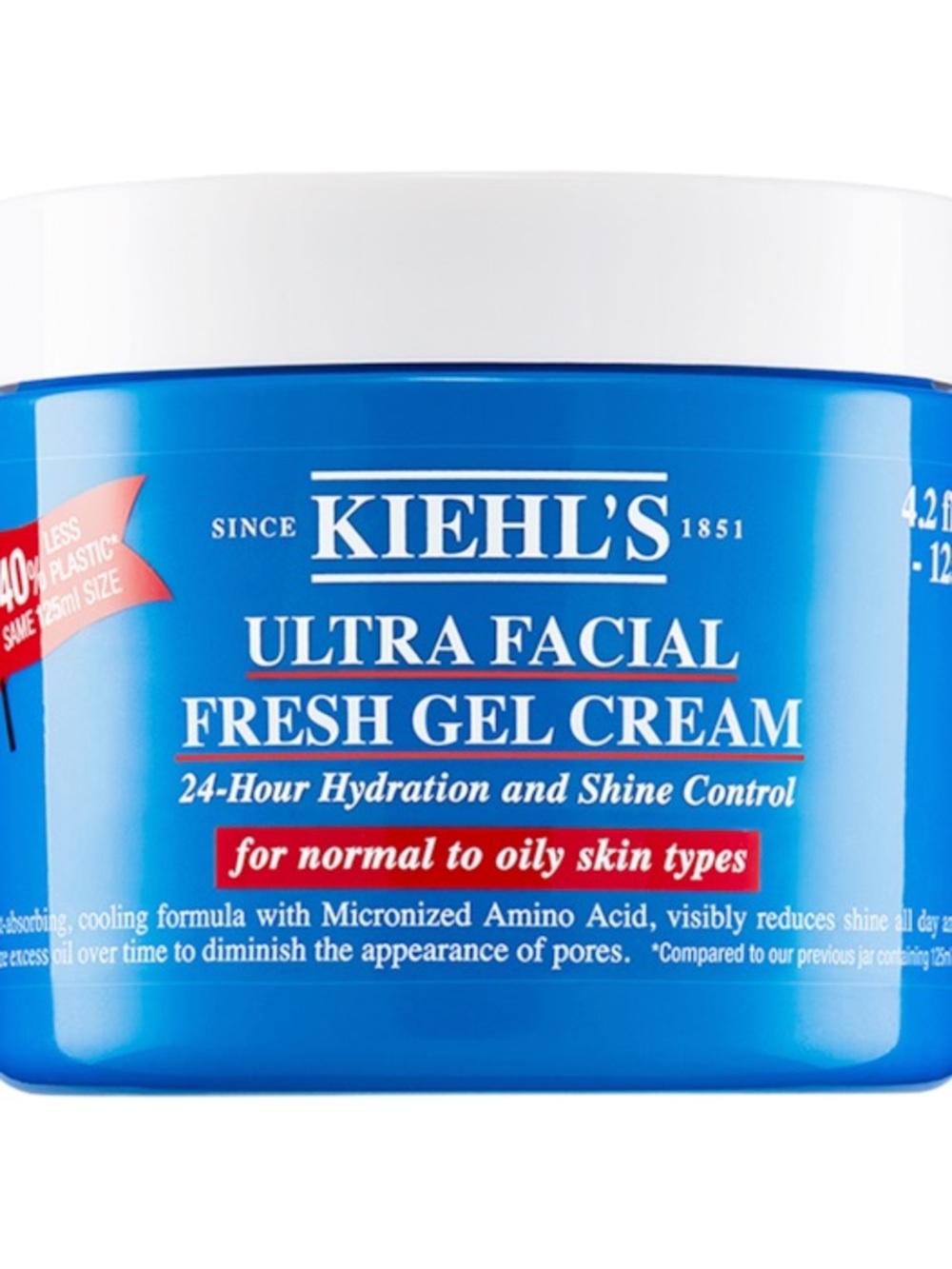 Kiehl's Ultra Facial Fresh Gel Cream - Blue and White